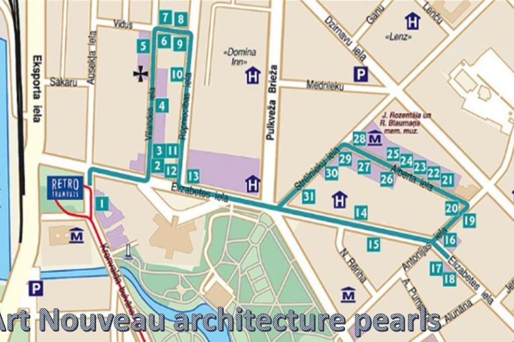 Spicy Studio In Art Nouveau District, Culture Trip ريغا المظهر الخارجي الصورة